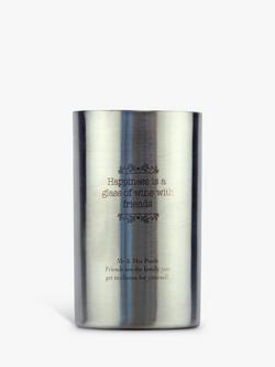 Totally About You Personalised Friends Wine Cooler, Silver