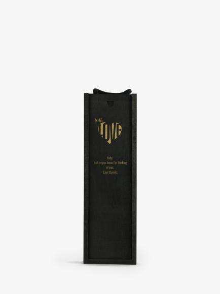 Totally About You Personalised Sliding Lid Wine Box, 