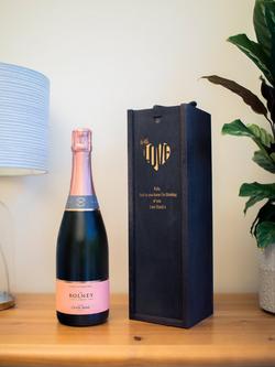 Totally About You Personalised Sliding Lid Wine Box - view 2, 