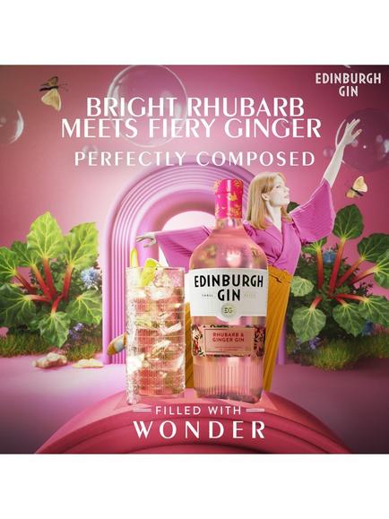 Edinburgh Gin Rhubarb & Ginger Gin, 70cl - view 2, 