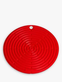 Le Creuset Cool Tool Silicone Trivet, Red