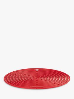 Le Creuset Cool Tool Silicone Trivet - view 2, Red