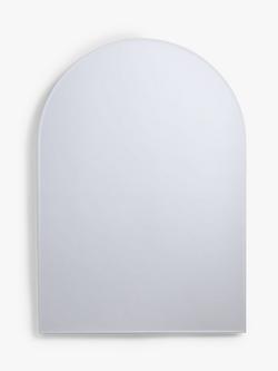 John Lewis Arch Wall Mirror, Silver