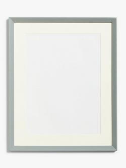 John Lewis Isla Poster Frame & Mount, FSC-Certified (Oak Wood), Grey