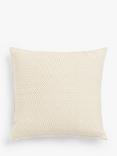 John Lewis Diamonds Cushion, Natural