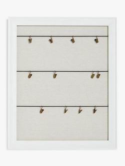 John Lewis Clip Board Photo Frame, Natural, Natural