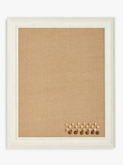 John Lewis Pinboard Photo Frame, Natural, Natural