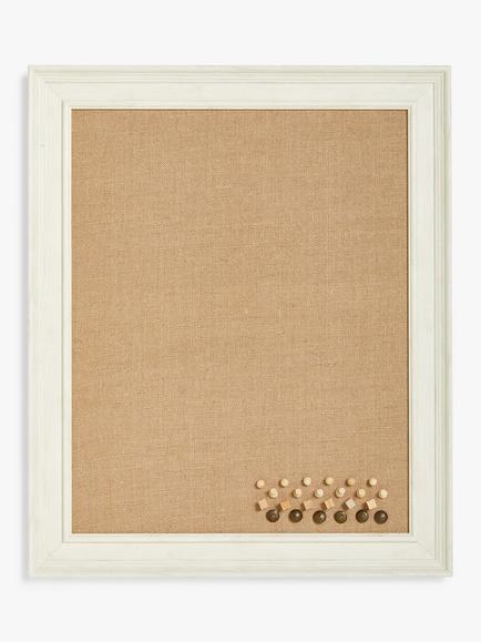 John Lewis Pinboard Photo Frame, Natural, Natural