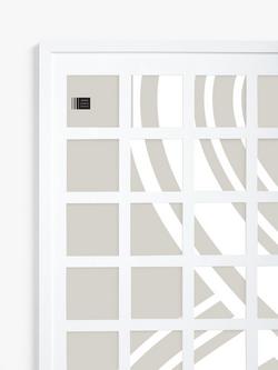 John Lewis Multi-aperture Photo Frame, 32 Photo - view 2, White