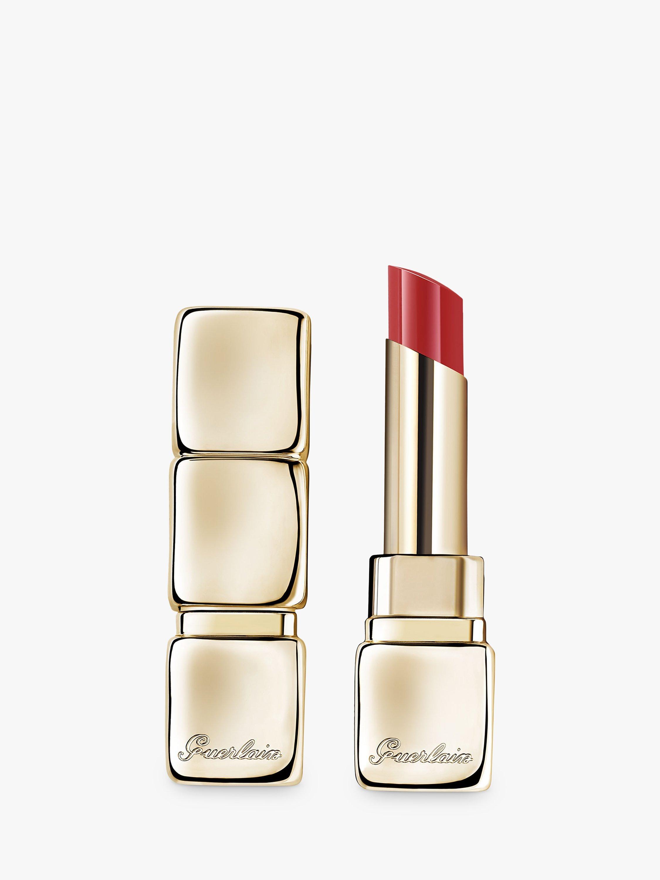 Product image 1 of 8, which shows Guerlain Kiss Kiss Shine Bloom Lipstick, 409 Fuchsia Flush