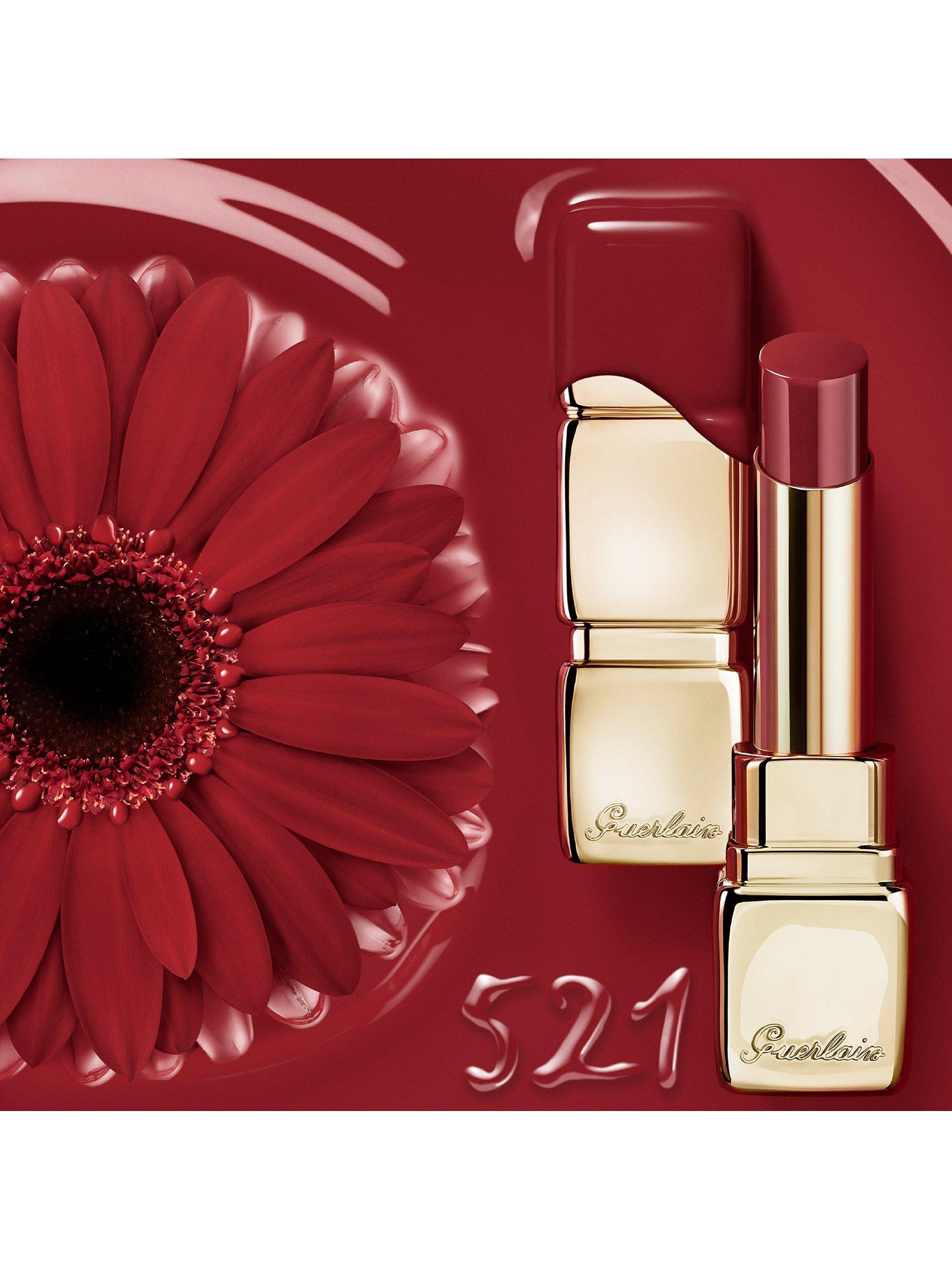 Product image 3 of 8, which shows Guerlain Kiss Kiss Shine Bloom Lipstick, 521 Kiss To Say