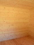 Crane Garden Buildings 2.4 x 3m Garden Office, FSC-Certified (Scandinavian Redwood), Cream