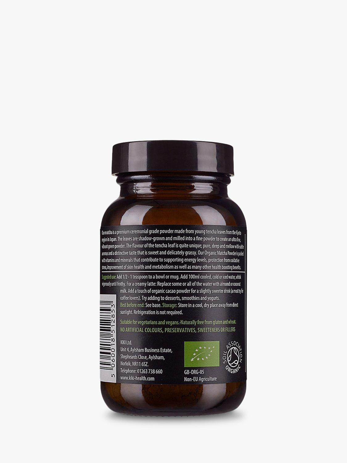 Product image 3 of 3, which shows KIKI Health Organic Premium Ceremonial Matcha Powder, 30g