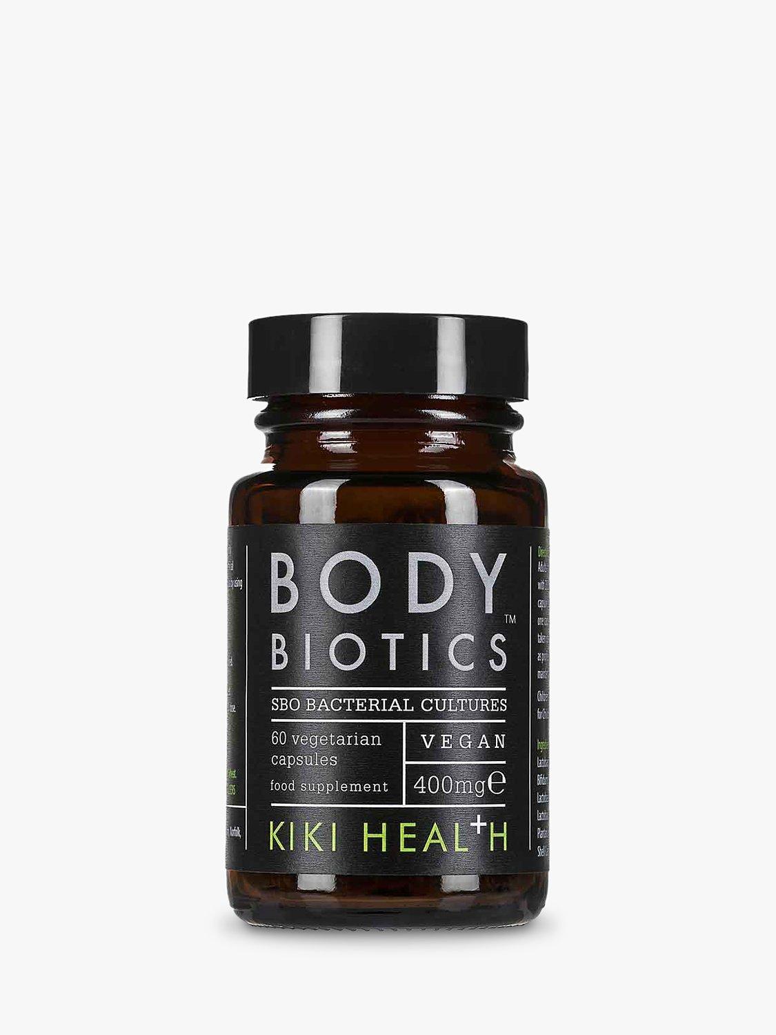 Product image 1 of 3, which shows KIKI Health Body Biotics, 60 Vegicaps