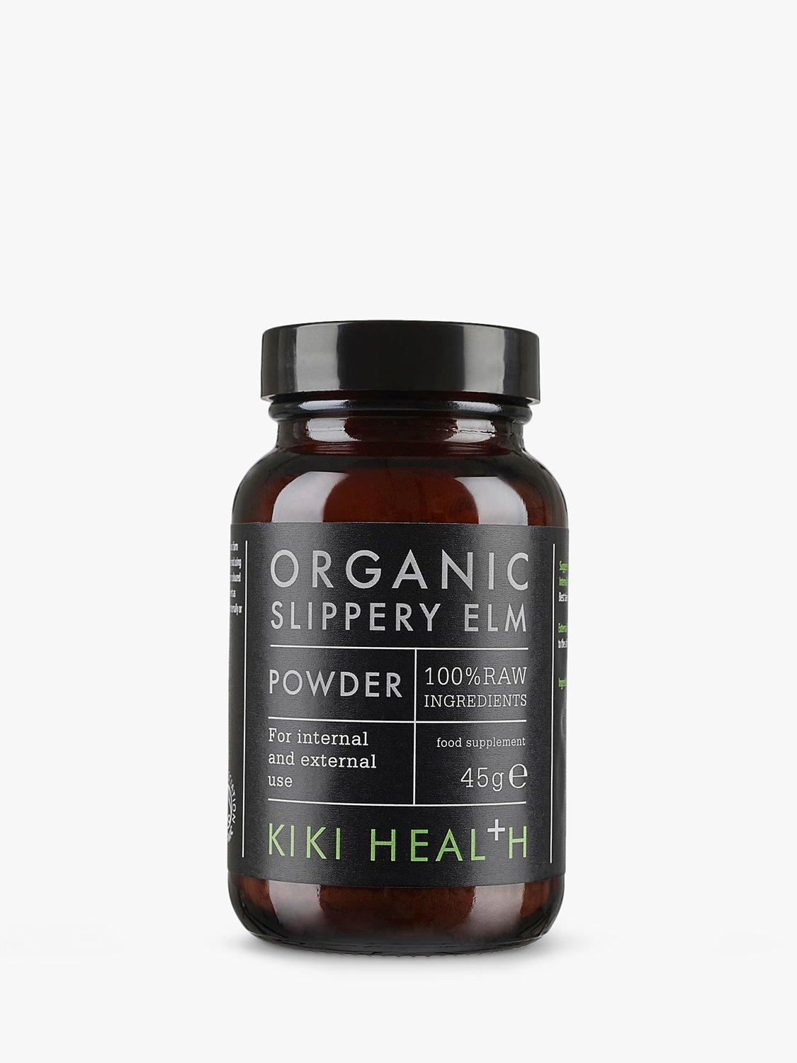 Product image 1 of 3, which shows KIKI Health Organic Slippery Elm Powder, 45g