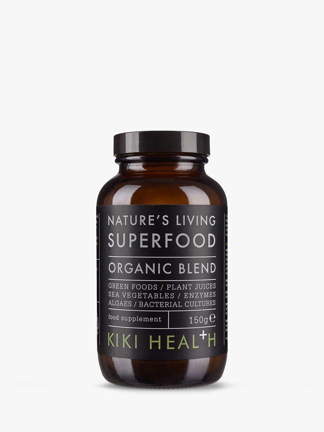 Product image 1 of 3, which shows KIKI Health Nature's Living Superfood Organic Blend, 150g