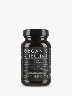 KIKI Health Organic Premium Spirulina, 200 Tablets, 