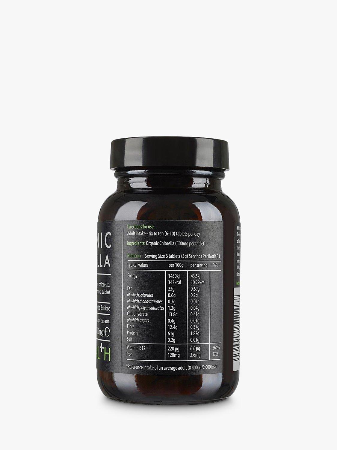 Product image 2 of 3, which shows KIKI Health Organic Premium Chlorella, 200 Tablets