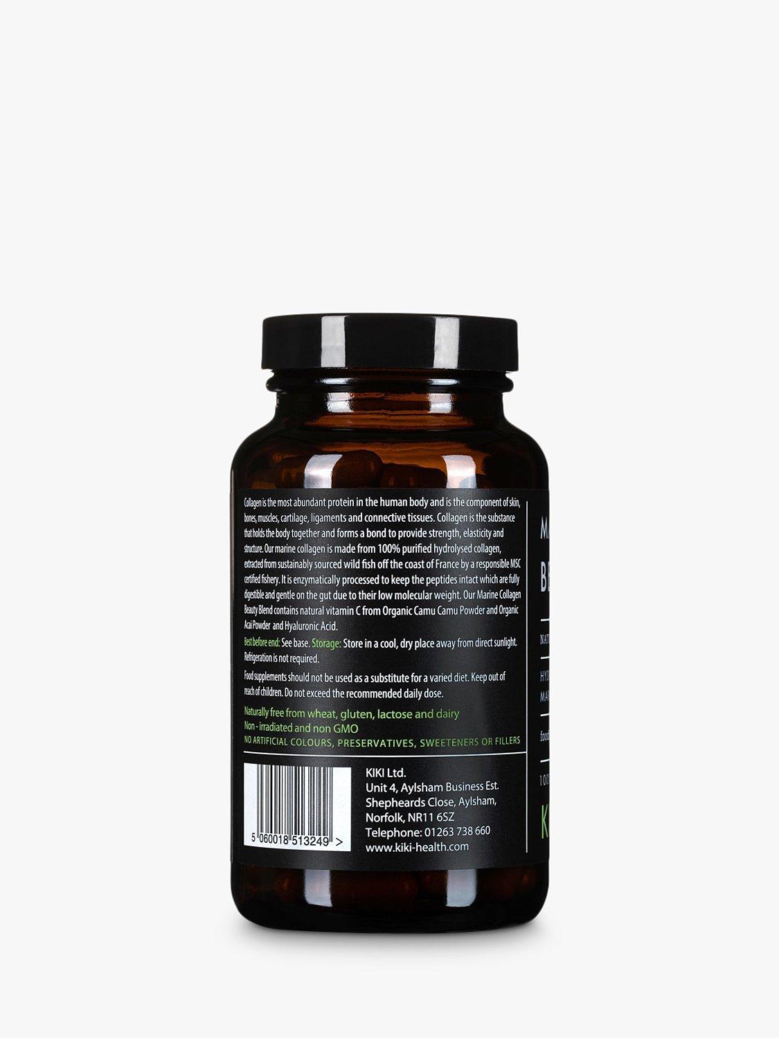 Product image 3 of 3, which shows KIKI Health Marine Collagen Beauty Blend, 150 Vegicaps