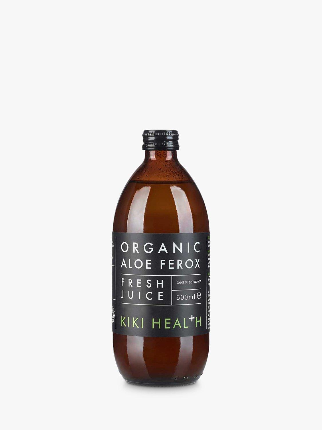 Product image 1 of 3, which shows KIKI Health Organic Aloe Ferox Juice, 500ml