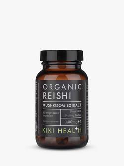 KIKI Health Organic Reishi Mushroom Extract, 60 Vegicaps, 