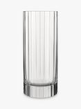 Luigi Bormioli Bach Fluted Glass Highballs, Set of 4, 480ml, Clear