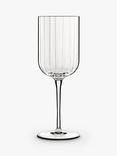 Luigi Bormioli Bach Fluted White Wine Glass, Set of 4, 280ml, Clear