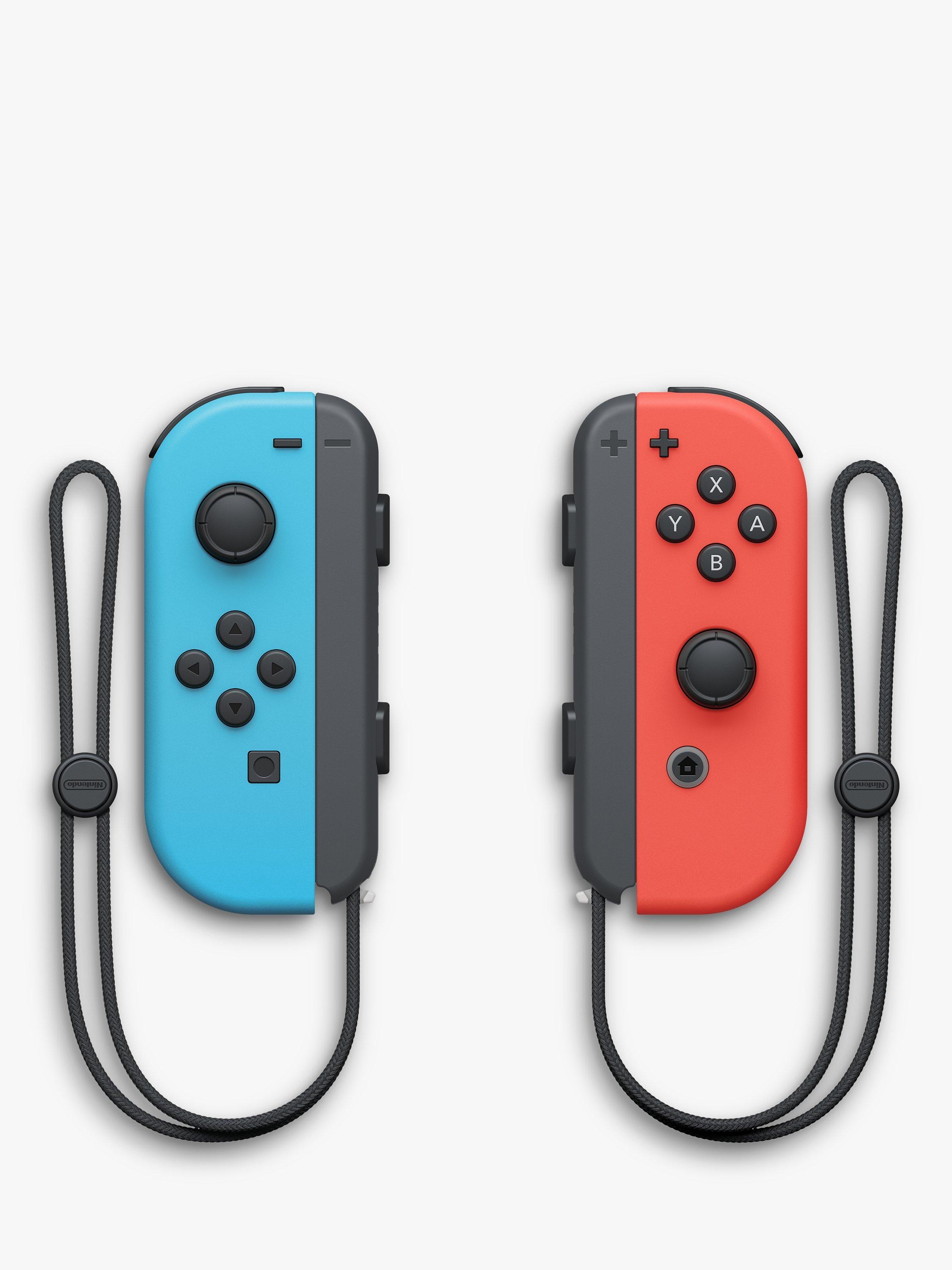 Nintendo Joy-Con Controllers for Switch Console, Red/Blue