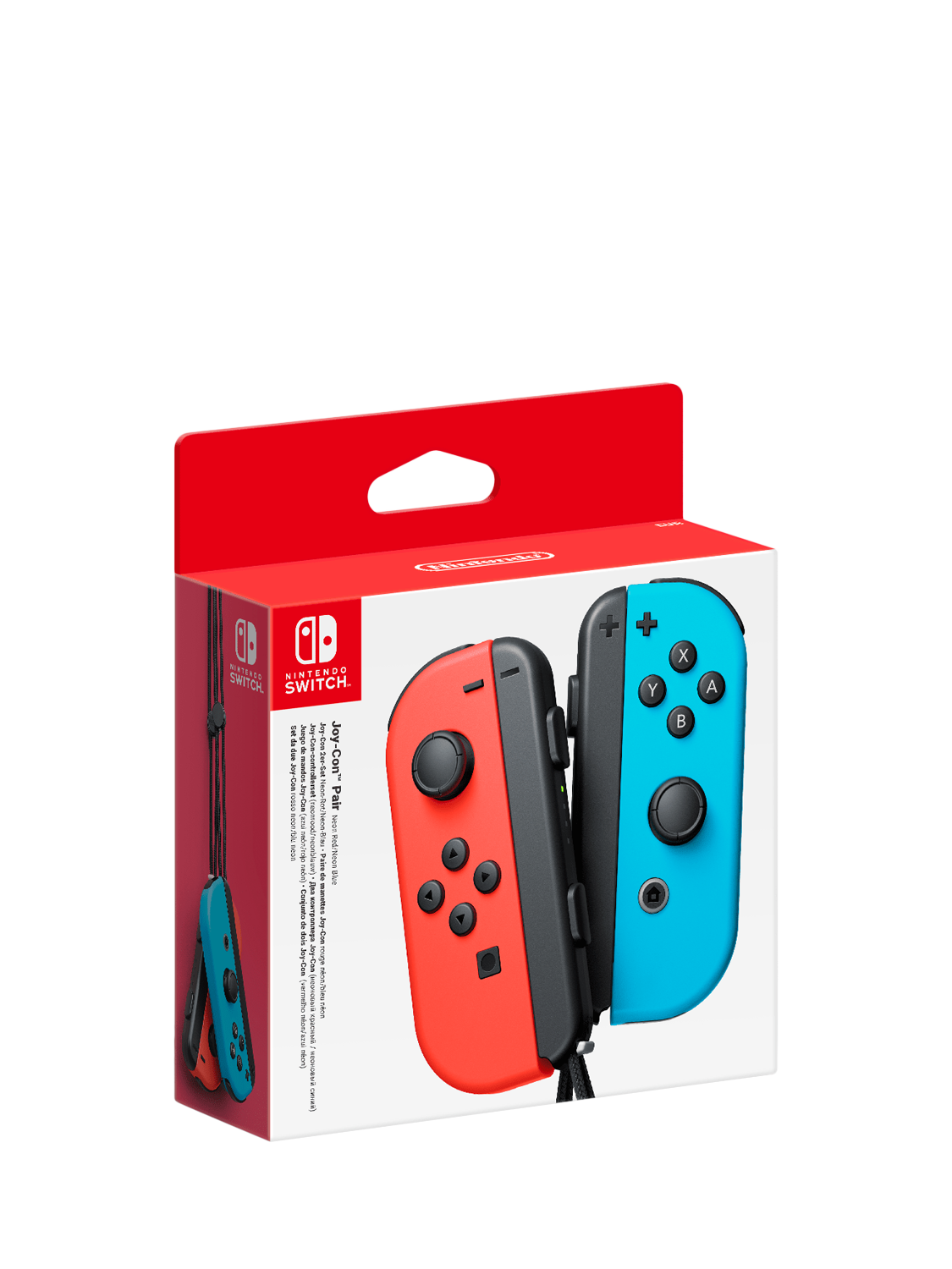 Nintendo Joy-Con Controllers for Switch Console, Red/Blue