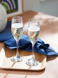 John Lewis ANYDAY Drink Champagne Flutes, Set of 4, 180ml, Clear