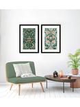 John Lewis Chariklia Zarris 'Verdant Tapestry' Framed Print & Mount, Set of 2, 63.5 x 43cm, Green