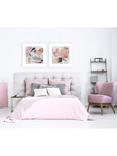 John Lewis Natasha Barnes 'Impression' Framed Print, Set of 2, 61.5 x 61.5cm, Pink/Multi
