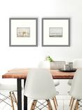 John Lewis LS Lowry 'Yachts' & 'The Estuary' Framed Print & Mount, Set of 2, 53.5 x 53.5cm, Multi