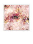 Maria Esmar - 'Roses' Abstract Canvas Print, 106 x 106cm, Pink