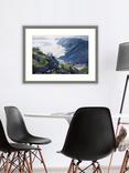 John Lewis Sian McGill 'Gower Light' Framed Print, 64.5 x 84.5cm, Blue/Multi