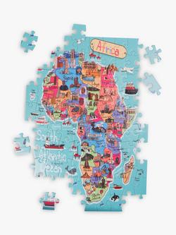 Very Puzzled Africa Map Puzzle, 100 Pieces - view 2, Multi