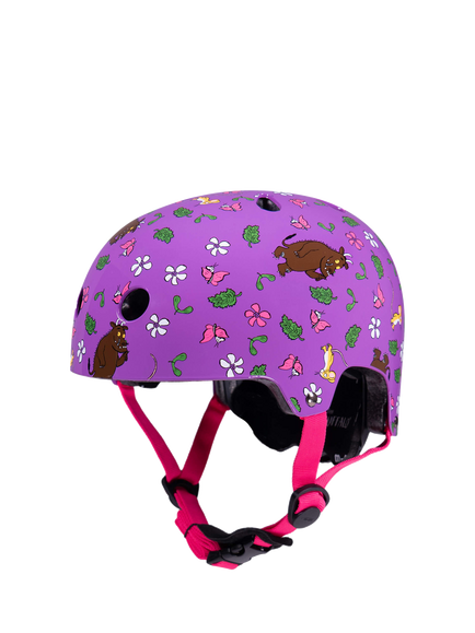 Micro Scooters Kids' Gruffalo Bike/Scooter Safety Helmet, Small, Purple
