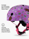 Micro Scooters Deluxe The Gruffalo Helmet, Purple, Small