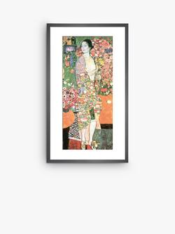 John Lewis Gustav Klimt 'The Dancer' Framed Print & Mount, 70 x 40cm, Multi, Multi