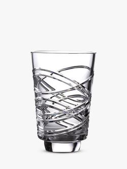 Waterford Crystal Mastercraft Aran Cut Glass Artisan Vase, H20cm, Clear, Clear