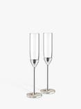 Vera Wang 'With Love' Silver Plated Flutes, Set of 2, Pearl