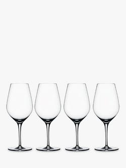 Spiegelau Authentis White Wine Glass, Set of 4, 420ml, Clear, Clear