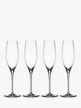 Spiegelau Authentis Champagne Flute, Set of 4, 190ml, Clear