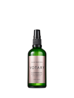 Votary Cleansing Oil, Rose Geranium & Apricot, 100ml, 