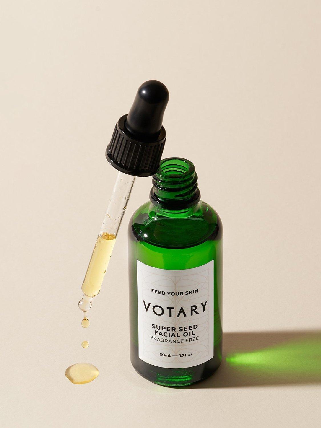 Product image 3 of 4, which shows Votary Super Seed Facial Oil, Fragrance Free, 50ml