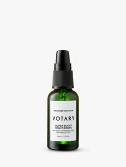 Votary Super Boost Night Drops, CBD & Strawberry Seed, 30ml, 