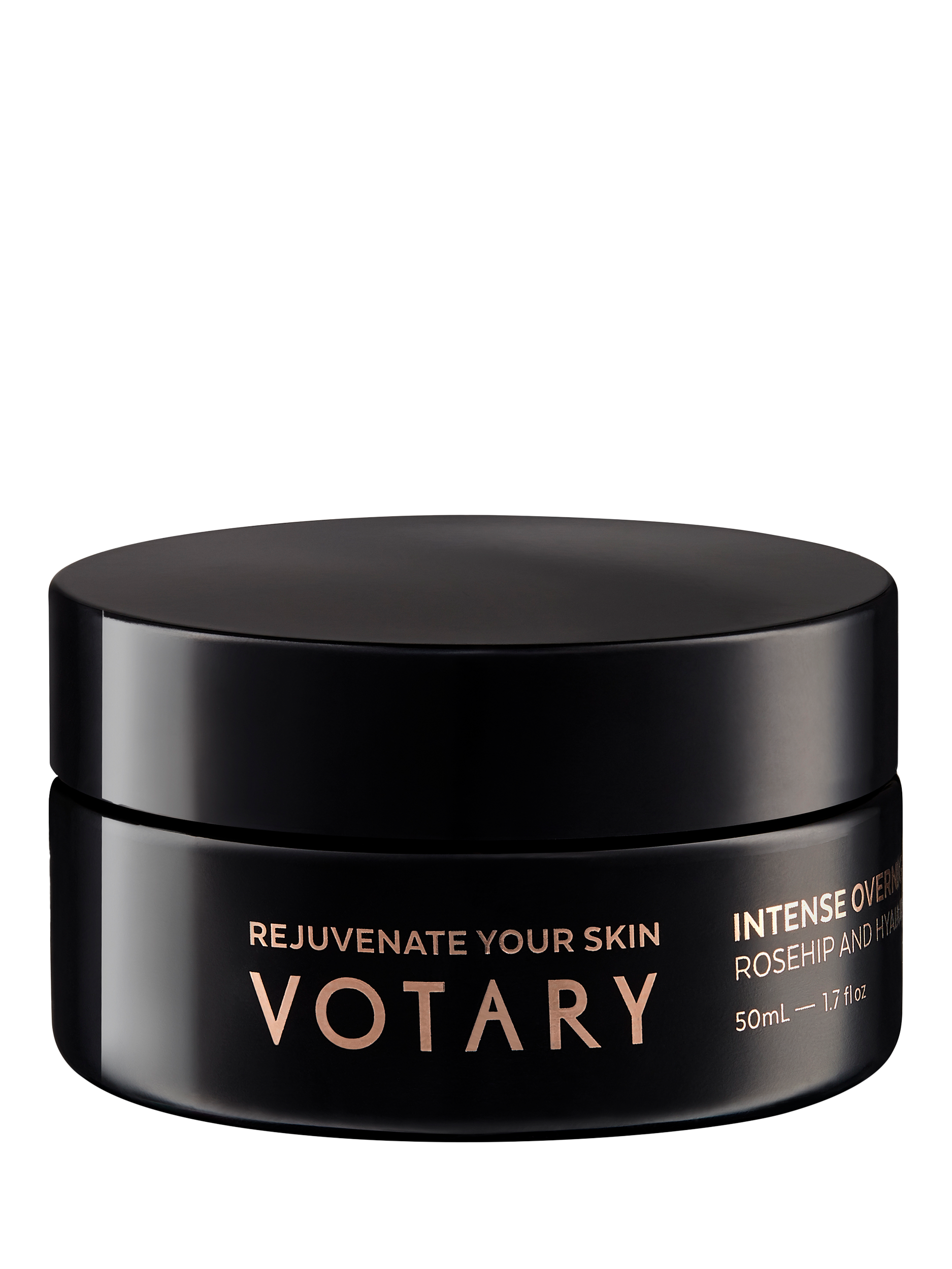 Product image 1 of 4, which shows Votary Intense Overnight Mask, Rosehip & Hyaluronic, 50ml
