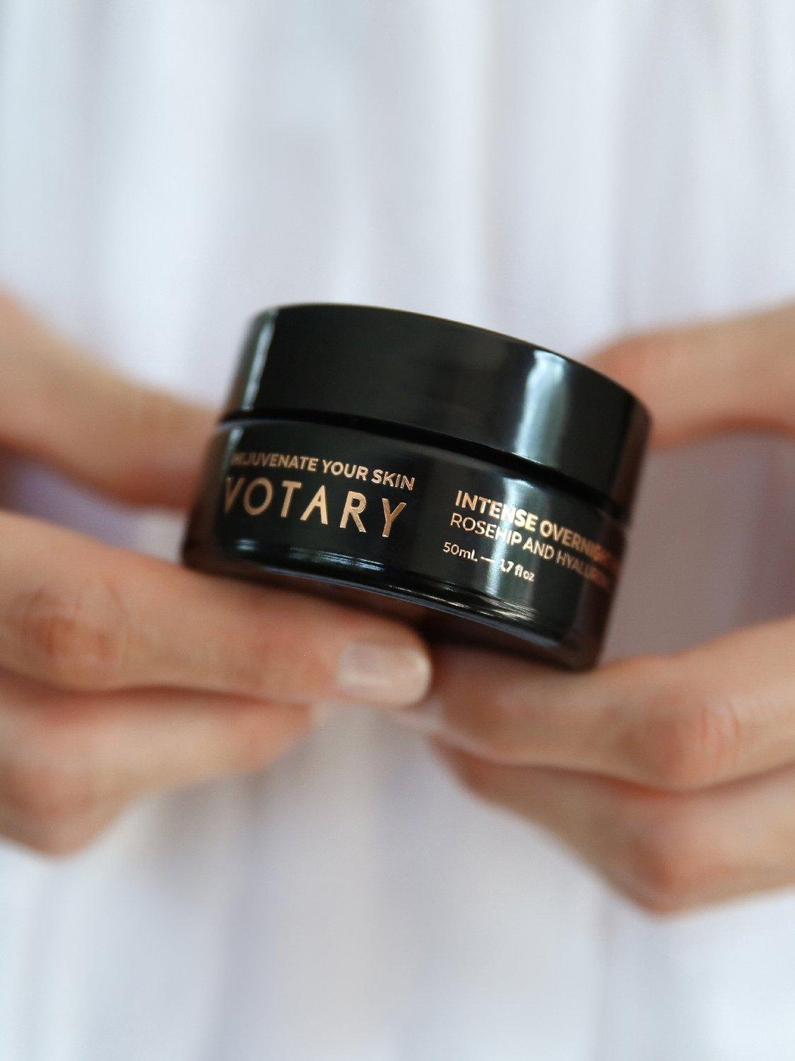 Product image 3 of 4, which shows Votary Intense Overnight Mask, Rosehip & Hyaluronic, 50ml