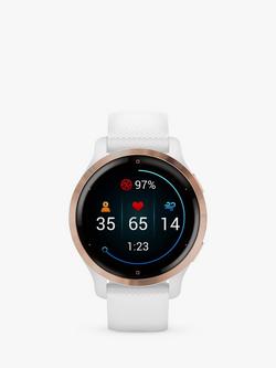 Garmin Venu 2S, GPS, Smartwatch, 40mm - view 2, Rose Gold/White