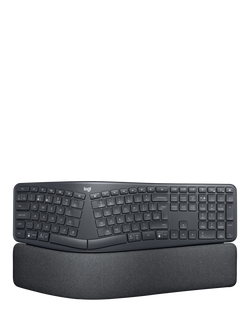 Logitech ERGO K860, Ergonomic Bluetooth Keyboard, Black - view 2, Black